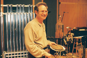 Jay Epstein in the percussion chair