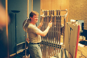 Carrothers with one of his favorite toys